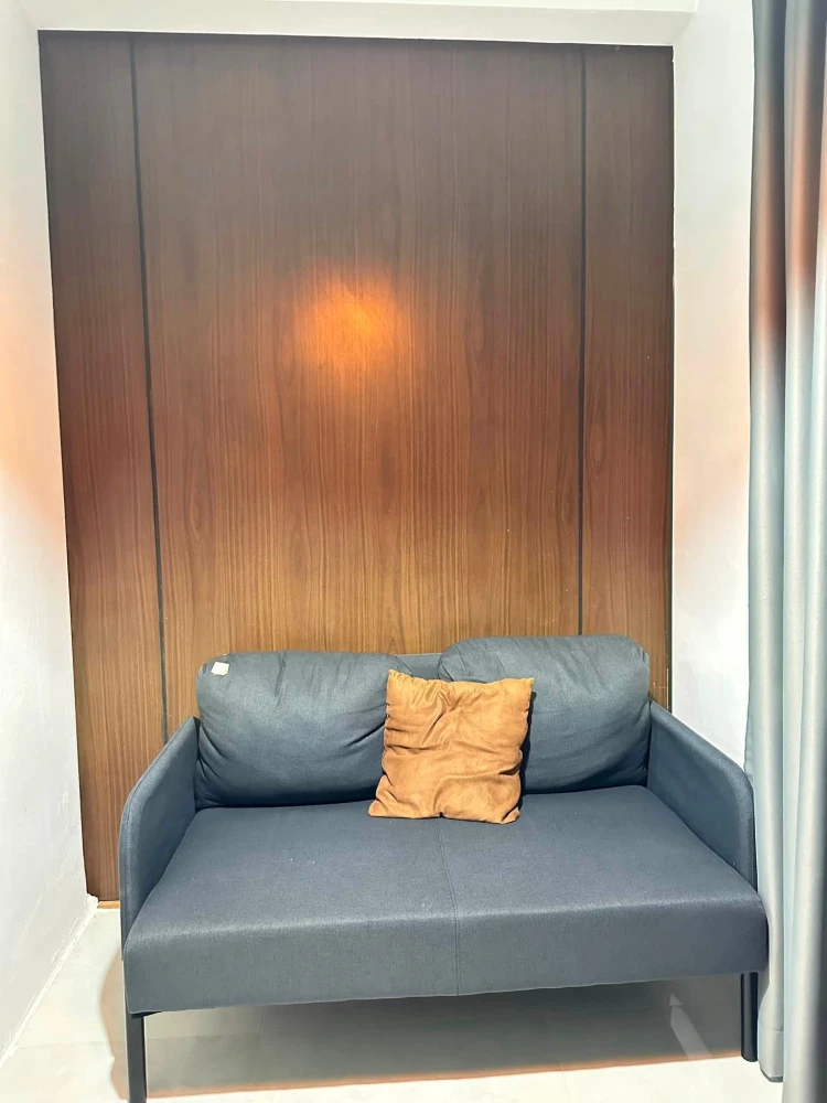 For rent: A Space Sukhumvit 77. Spacious room at an amazing price. Garden view, cool room, large balcony. Don't miss out!
