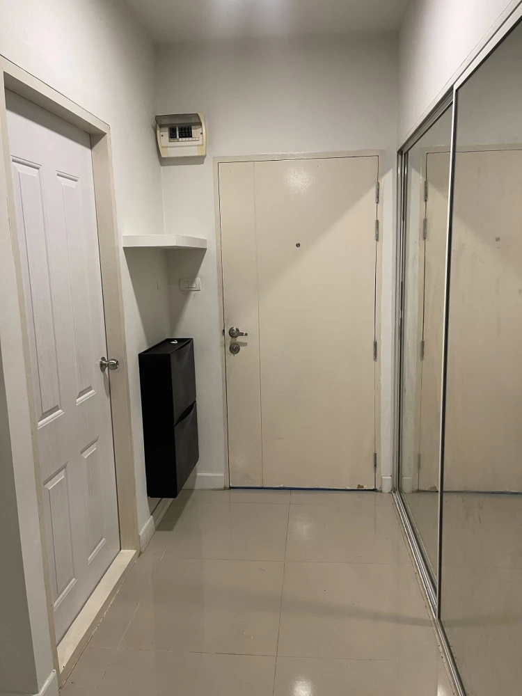 For rent: A Space Sukhumvit 77, studio room, decorated in a theme, comes with complete furniture and appliances. Reserve now!
