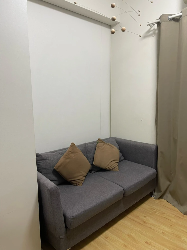 For rent: A Space Asoke-Ratchada, Building E, 4th floor, garden side room, fully functional decoration, don't miss it.