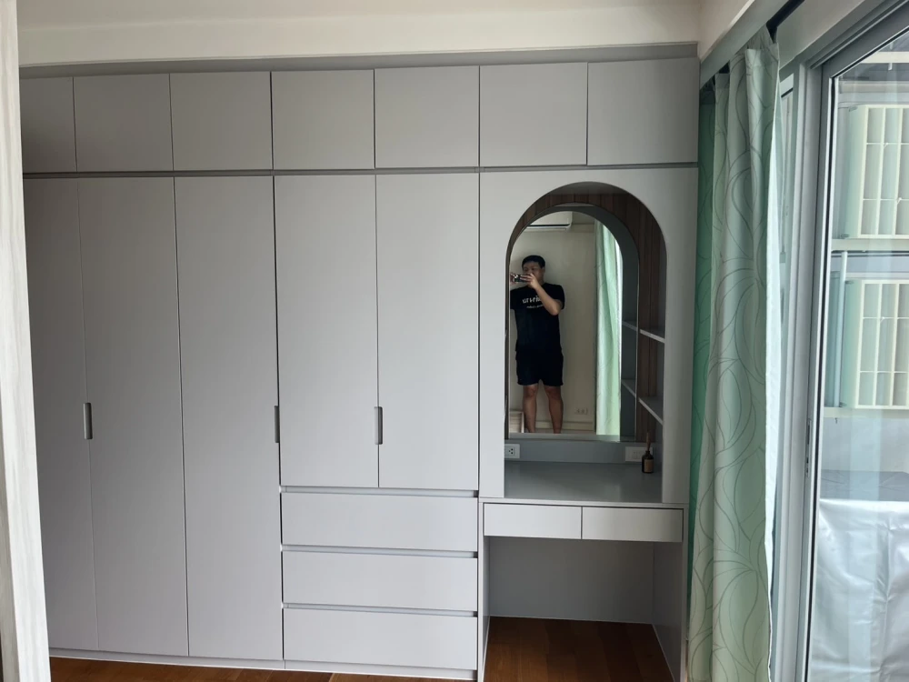 For rent: Abstracts Phahonyothin Park, furnished room, ready to move in, complete with furniture and electrical appliances. Come and reserve now.