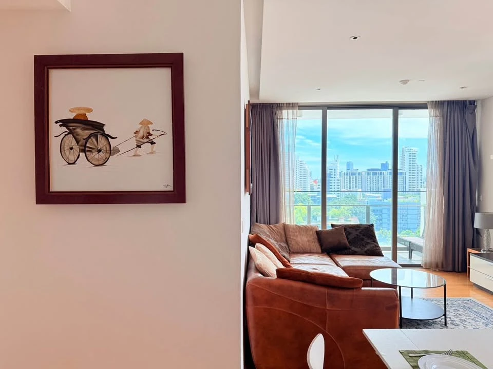 For rent: AEQUA Sukhumvit 49, beautiful room, 2 bedrooms, fully furnished. Interested? Hurry and book now before you miss out.