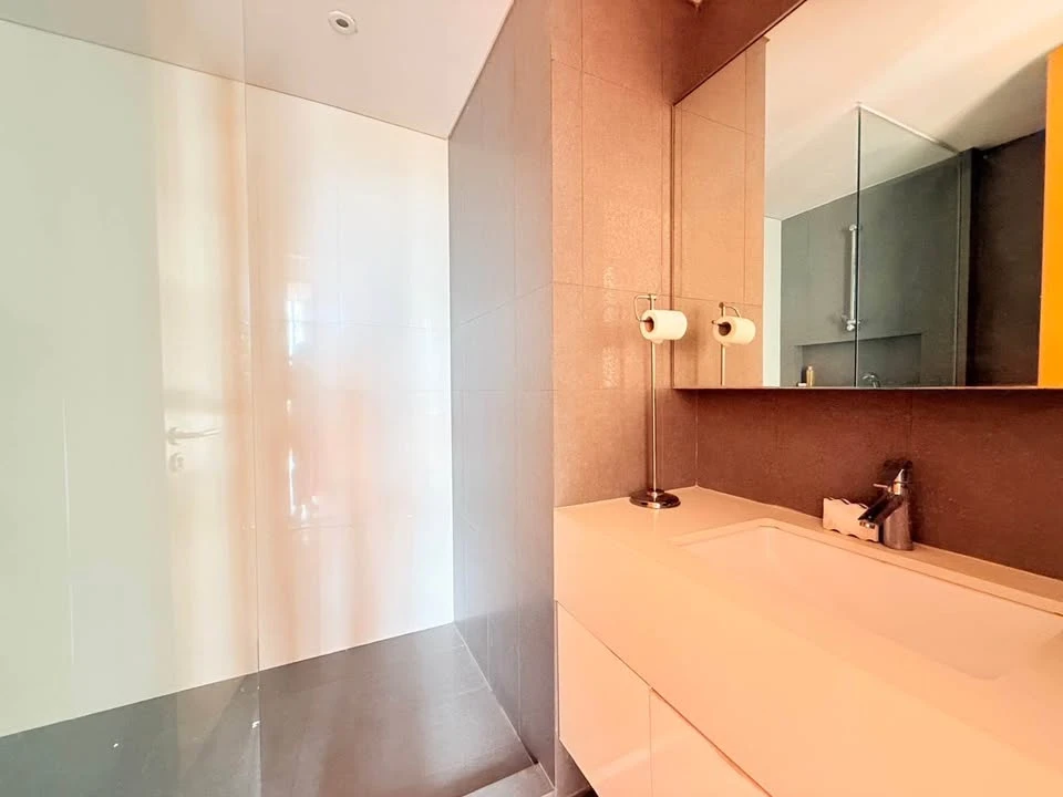 For rent: AEQUA Sukhumvit 49, beautiful room, 2 bedrooms, fully furnished. Interested? Hurry and book now before you miss out.