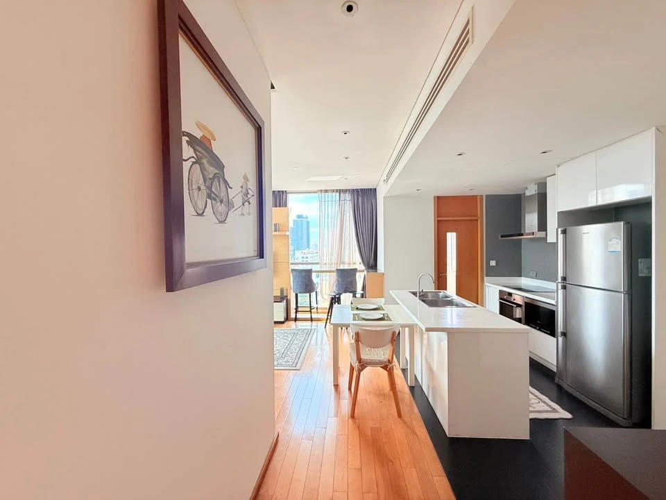 For rent: AEQUA Sukhumvit 49, beautiful room, 2 bedrooms, fully furnished. Interested? Hurry and book now before you miss out.
