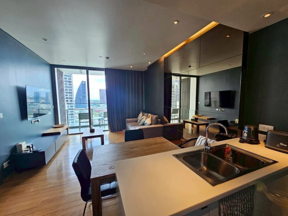 For Rent: AEQUA Sukhumvit 49 | 22nd Floor, Beautiful View, Fully Furnished, Near BTS Thong Lo