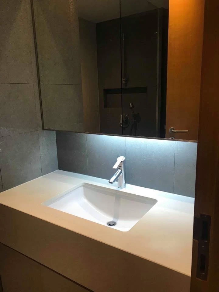 ให้เช่า Aequa สุขุมวิท 49 ห้องชั้น 15 พื้นใช้สอยเยอะมาก อยู่สบายไม่คับแคบ ตกแต่งครบเซต แบบนี้ต้องจอง