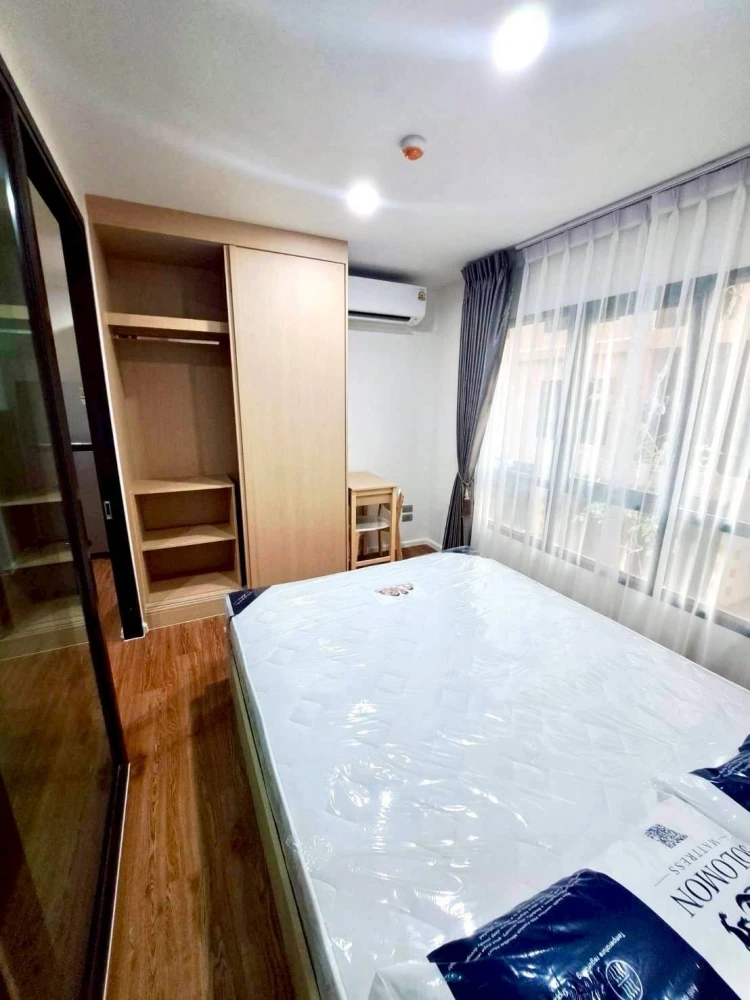 For rent: Alive Sukhumvit 76, room size 27.89 sq m, 2nd floor, Building A, fully furnished, ready to move in.