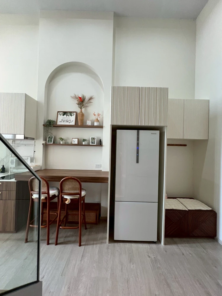 For rent: Altitude Unicorn Sathorn - Tha Phra, beautiful room, fully furnished, ready to move in, book now, don't wait.