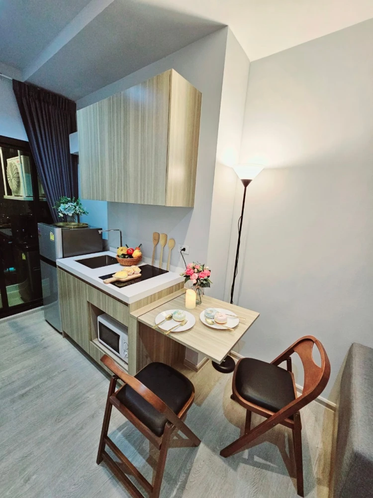 For rent: Altitude Unicorn Sathorn-Tha Phra, nice room, high floor, fully furnished, hurry and book now before you miss out+++
