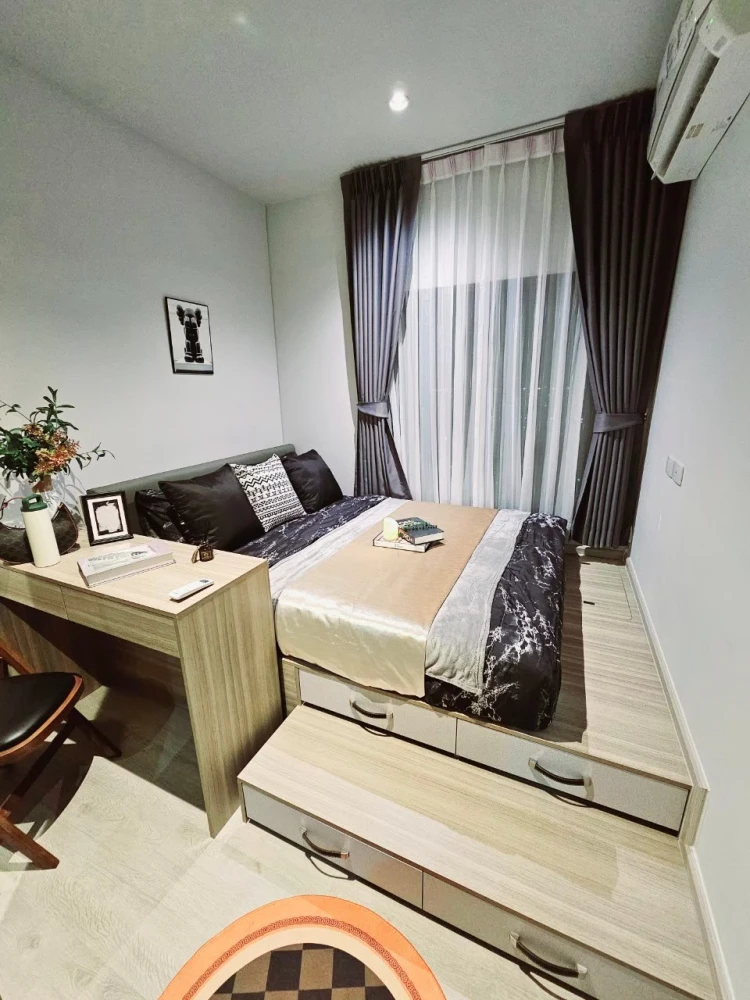 For rent: Altitude Unicorn Sathorn-Tha Phra, nice room, high floor, fully furnished, hurry and book now before you miss out+++