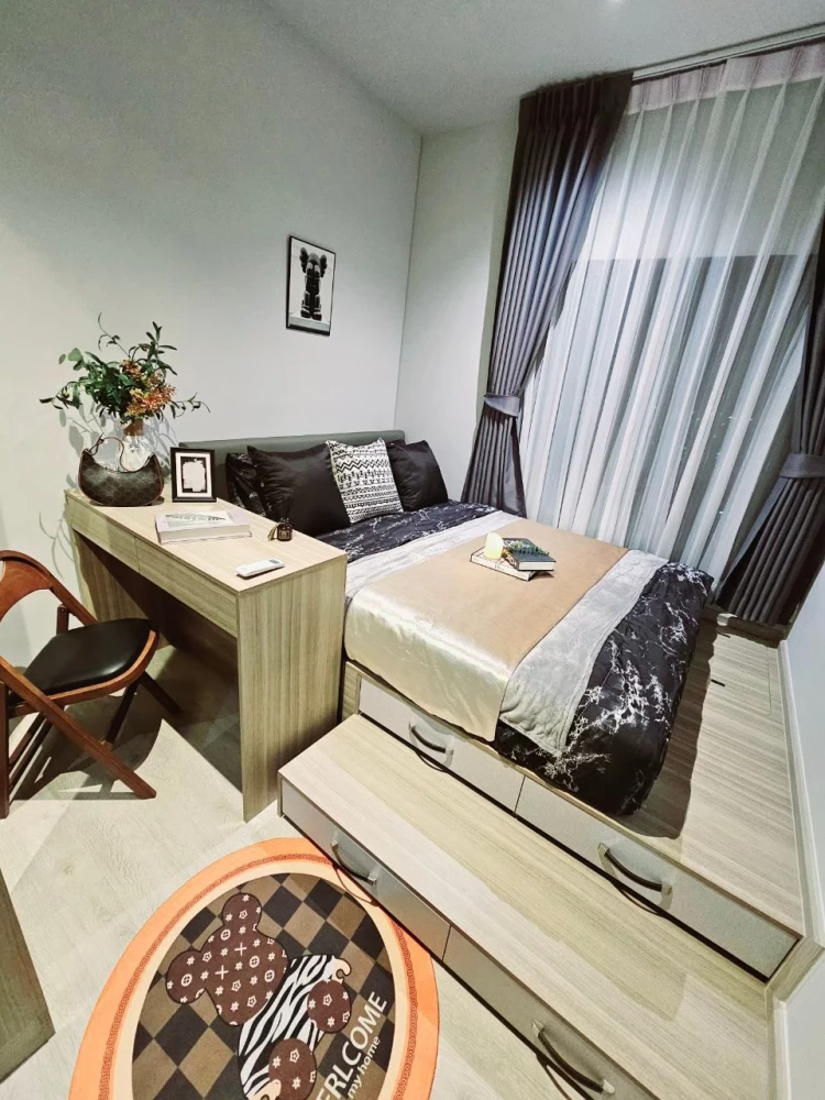 For rent: Altitude Unicorn Sathorn-Tha Phra, nice room, high floor, fully furnished, hurry and book now before you miss out+++