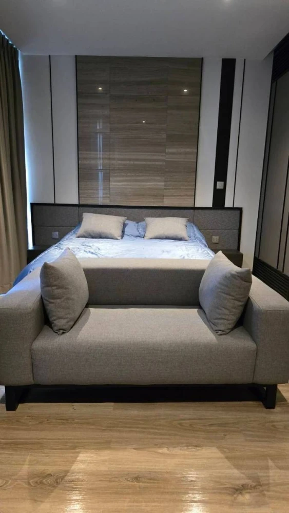 For rent: Andromeda Pattaya, Pratumnak Hill, 34 sq m, 6th floor. Beautiful built-in furnishings. Book now!