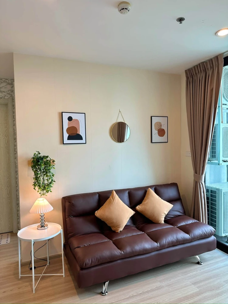 For Rent: Artemis Sukhumvit 77. 2 bedrooms, 2 bathrooms, 24th floor with a beautiful view. Fully furnished and equipped with all appliances—move-in re
