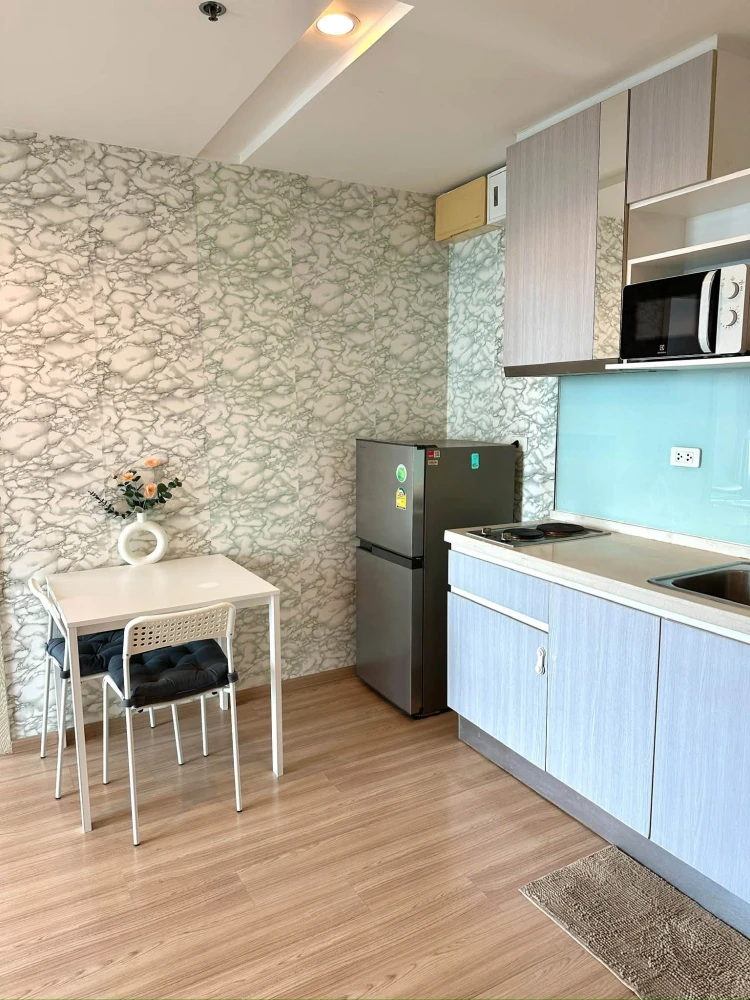 For Rent: Artemis Sukhumvit 77. 2 bedrooms, 2 bathrooms, 24th floor with a beautiful view. Fully furnished and equipped with all appliances—move-in re