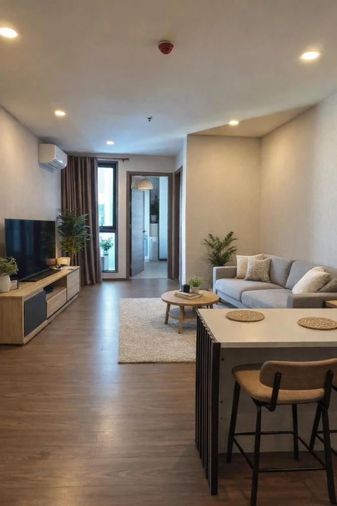 For rent: Artisan Ratchada, ready to move in, fully furnished, spacious and comfortable room. Book now!