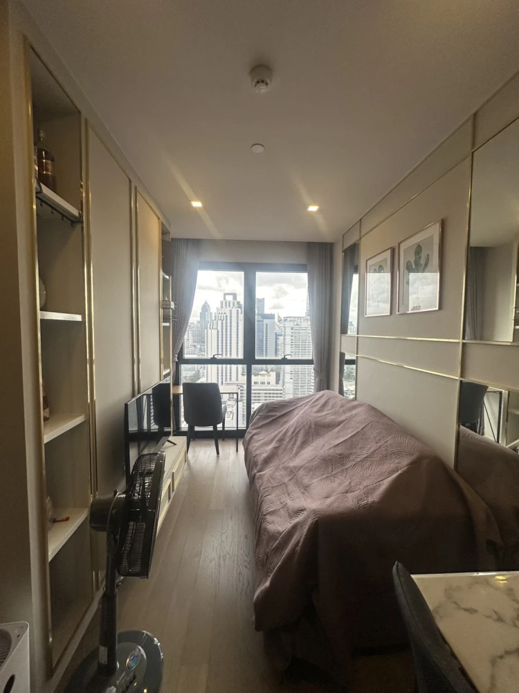 Ashton Asoke for rent, 1 bedroom, 1 bathroom, fully furnished, convenient transportation, hurry and reserve now!