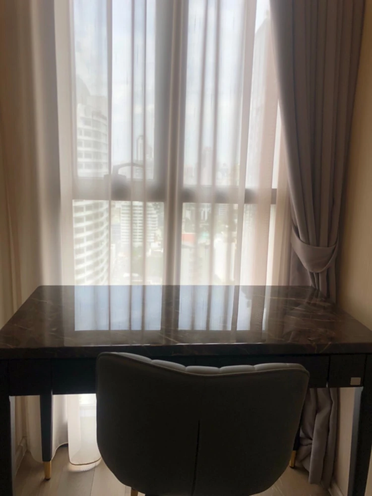For rent: Ashton Asoke, 26th floor, East-facing, garden view, fully furnished. Book now!