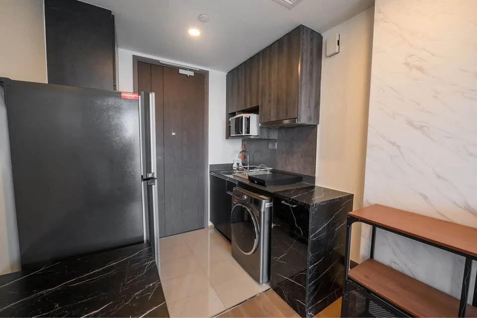 For rent: Ashton Chula-Silom, ready to move in, 1 bedroom, high floor, Chao Phraya River view, brand new furniture, ready to move in, book now before