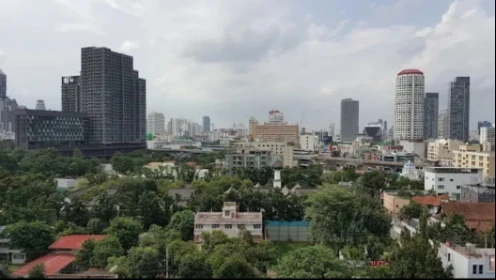 For rent: ASHTON Morp 38, 2 bedrooms, 2 bathrooms, 17th floor, high view, pet friendly, don't miss it!