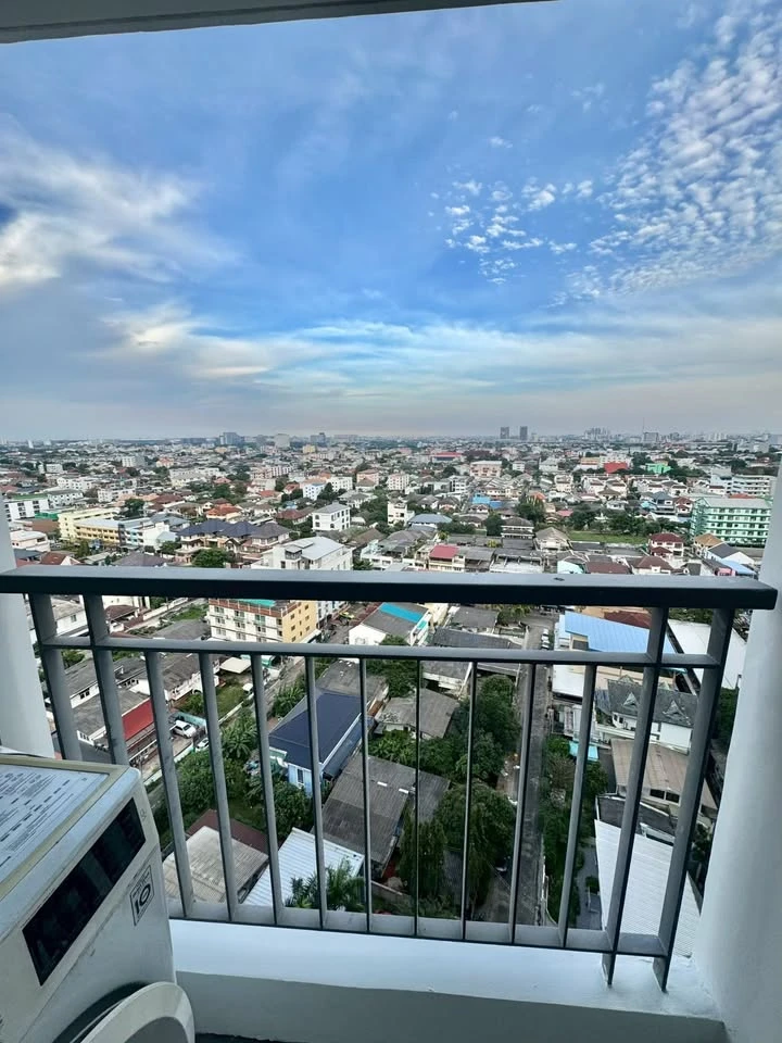 For rent: Aspire Ngamwongwan, high floor unit, ready to move in, fully furnished, affordable price. Book now!
