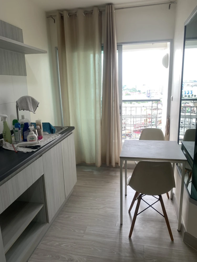 Aspire Ngamwongwan for rent, ready to move in, fully furnished, affordable price, hurry and reserve now!