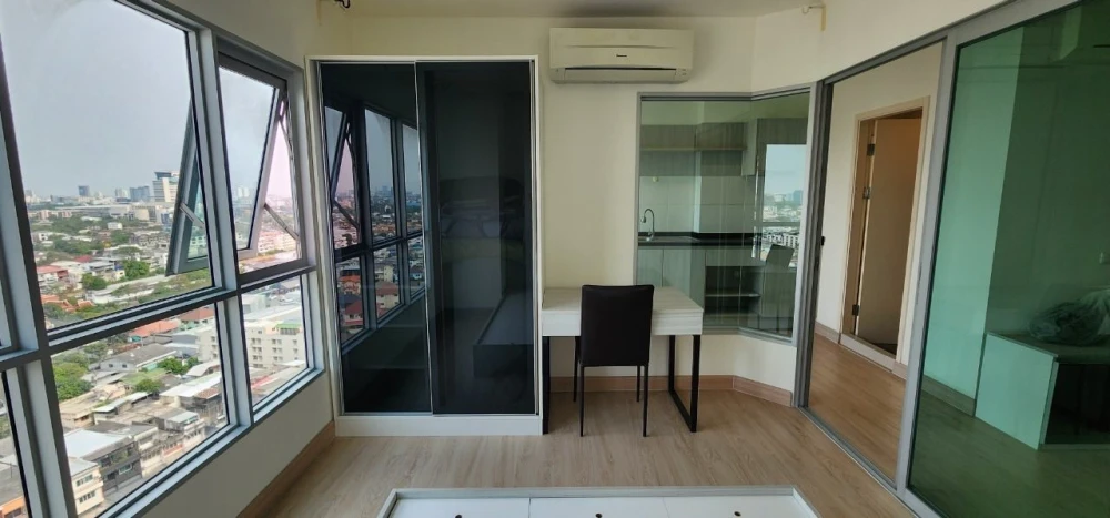 For rent Aspire Ngamwongwan, corner room, privacy, good location, comes with complete facilities, book now