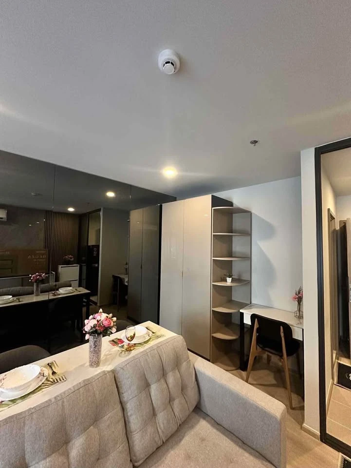 ให้เช่า Aspire Onnut Station ห้องสตูดิโอ ชั้น 18 ตกแต่งครบ พร้อมเครื่องใช้ไฟฟ้าแน่นๆ ห้ามพลาด
