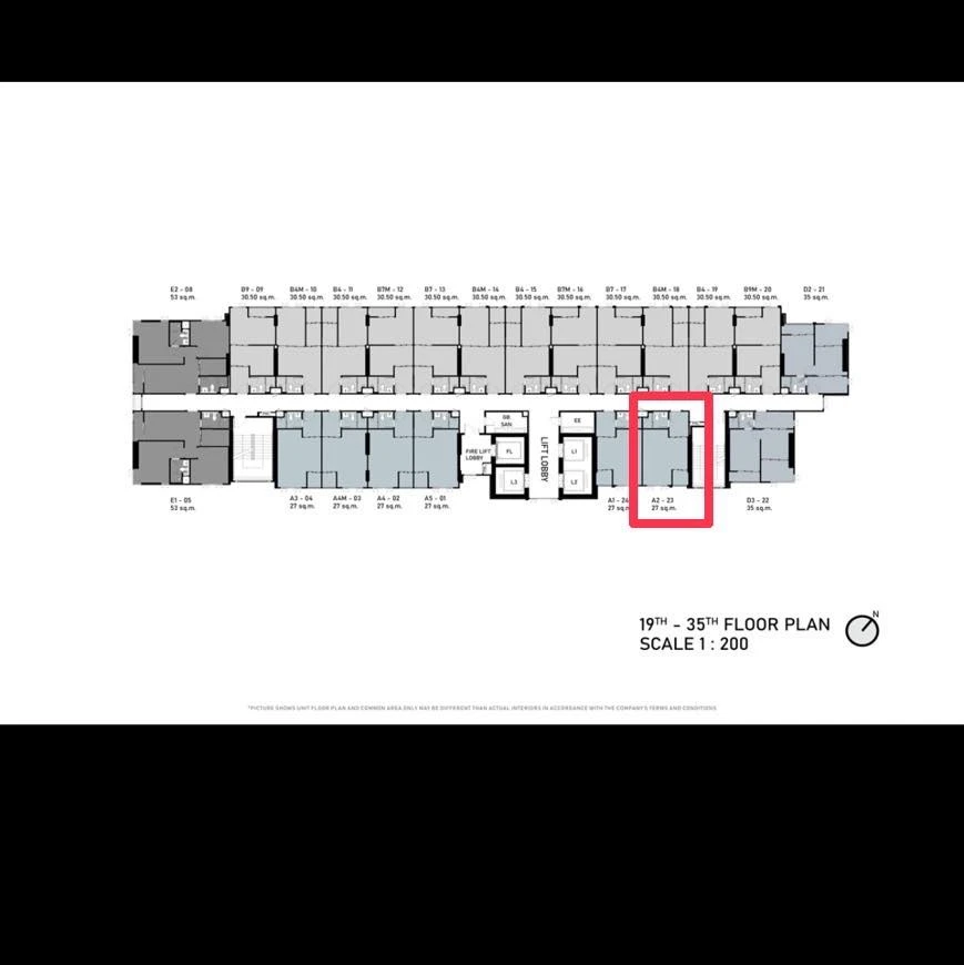 Aspire Onnut Station Studio Room for rent, decorated in a theme tone, comes with complete furniture. Hurry and reserve now!