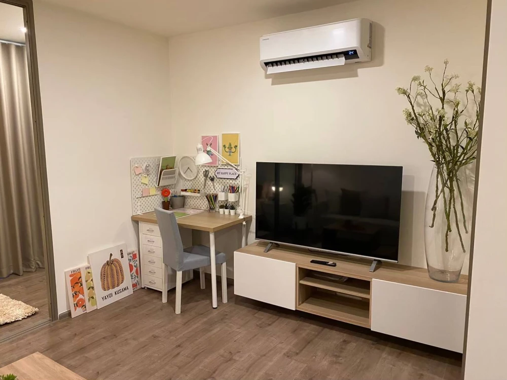 For rent: ASPIRE Pinklao - Arun Ammarin, 5th floor, fully furnished room, move in with your bags immediately. Reserve now!