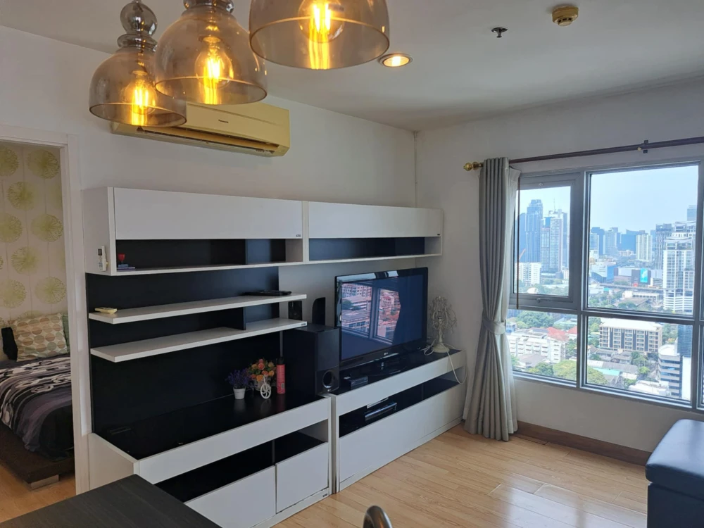 For rent: Aspire Rama 4, Sukhumvit view room, very beautiful, no buildings blocking the view, very livable, press to reserve now!