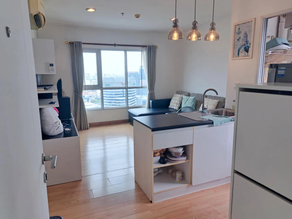 For rent: Aspire Rama 4, Sukhumvit view room, very beautiful, no buildings blocking the view, very livable, press to reserve now!