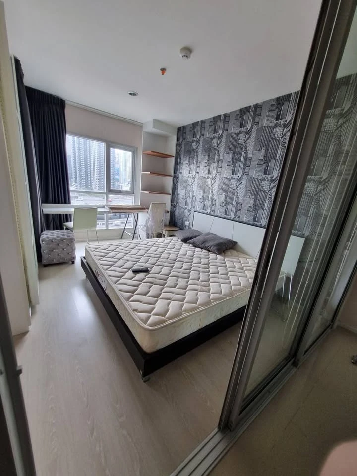 For rent: Aspire Rama 9, 10th floor, fully furnished, ready to move in. If interested, hurry and reserve now. Don't miss out!