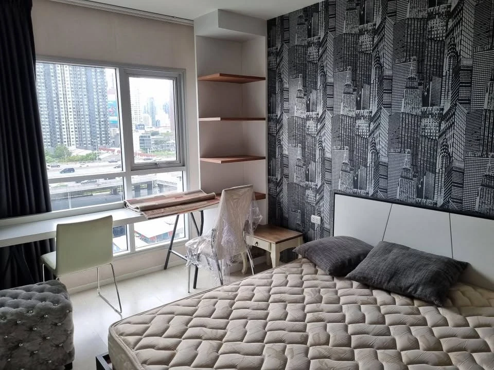 For rent: Aspire Rama 9, 10th floor, fully furnished, ready to move in. If interested, hurry and reserve now. Don't miss out!