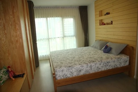 For rent: Aspire Rama 9, 11th floor, partitioned room, fully furnished, reserve now, don't miss out, hurry!