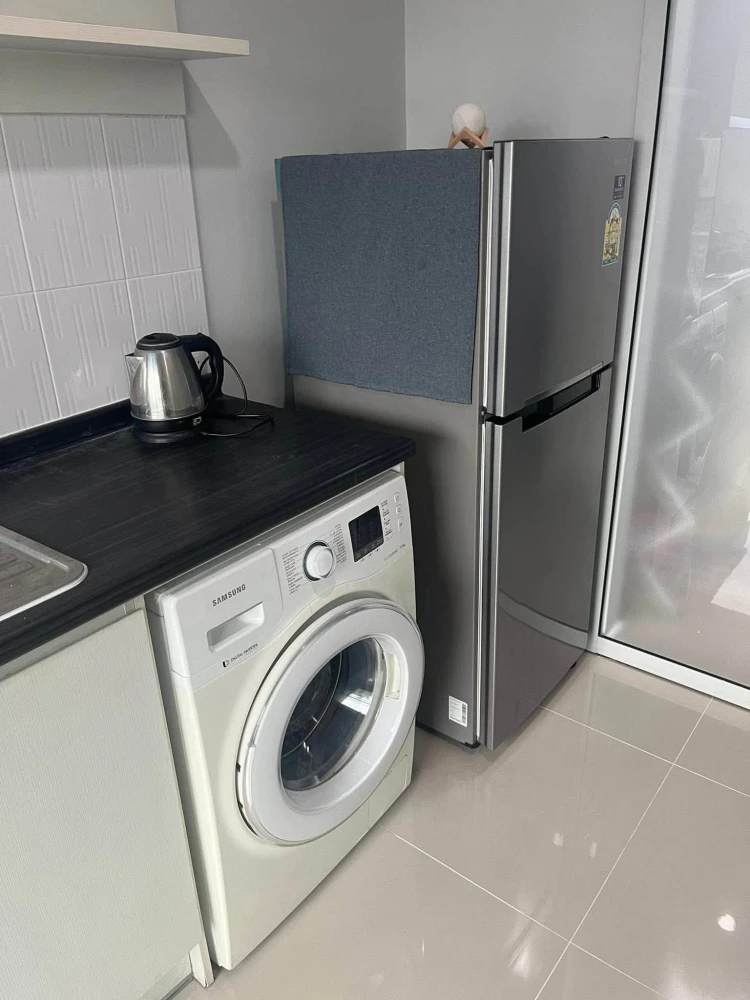 For rent: Aspire Rama 9, 16th floor. Beautiful view, great atmosphere, no obstructing buildings. Fully furnished. Book now!