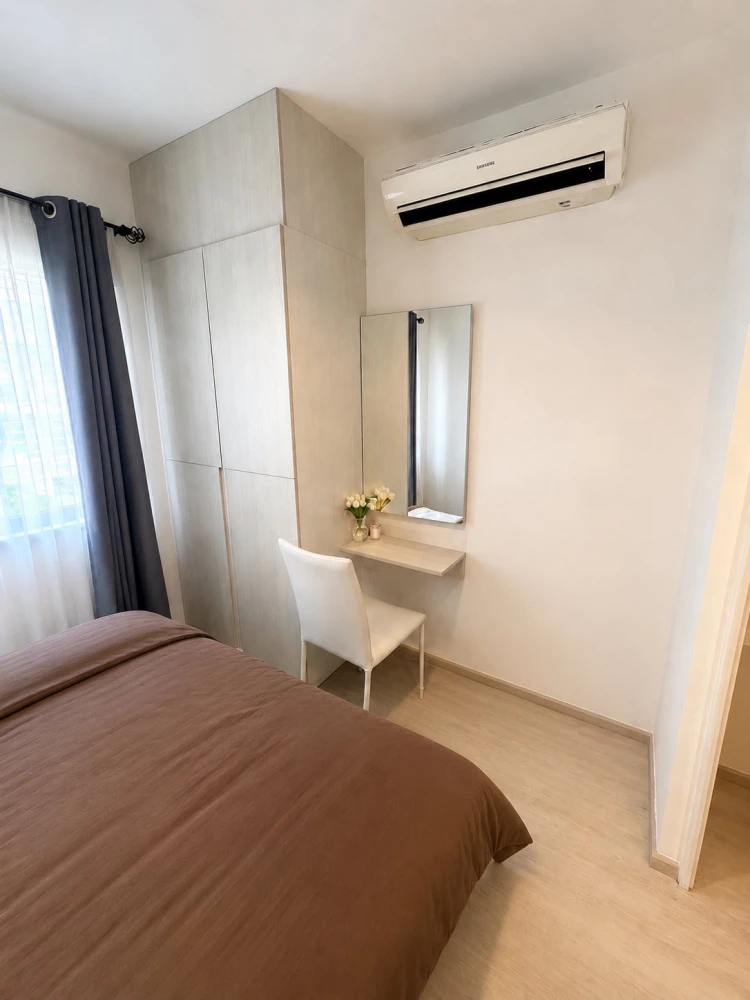 For rent: Aspire Ratchada-Wongsawang, 1 bedroom, 1 bathroom, fully furnished. Just bring your suitcase and move in!