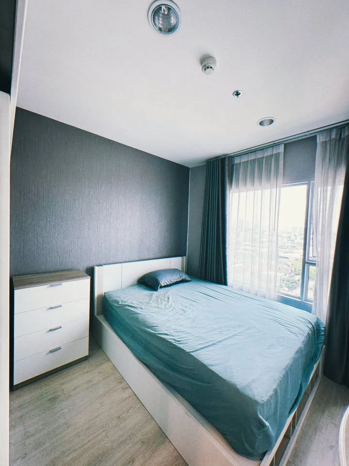For rent: Aspire Ratchada-Wongsawang, 12th floor, beautiful view, fully furnished, reserve now, don't miss out!