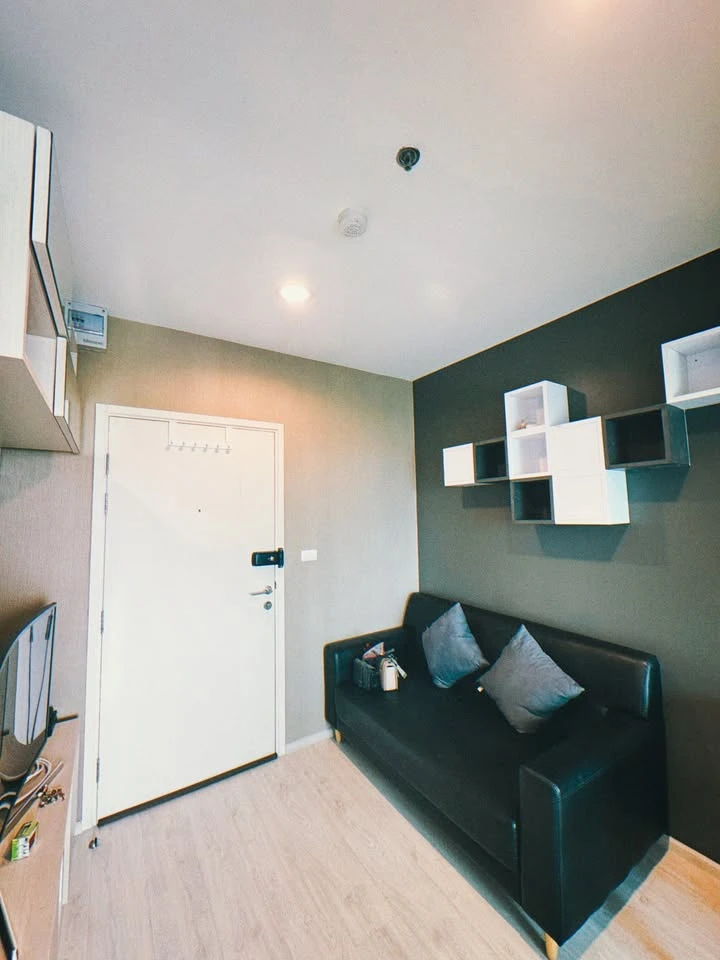 For rent: Aspire Ratchada-Wongsawang, 12th floor, beautiful view, fully furnished, reserve now, don't miss out!