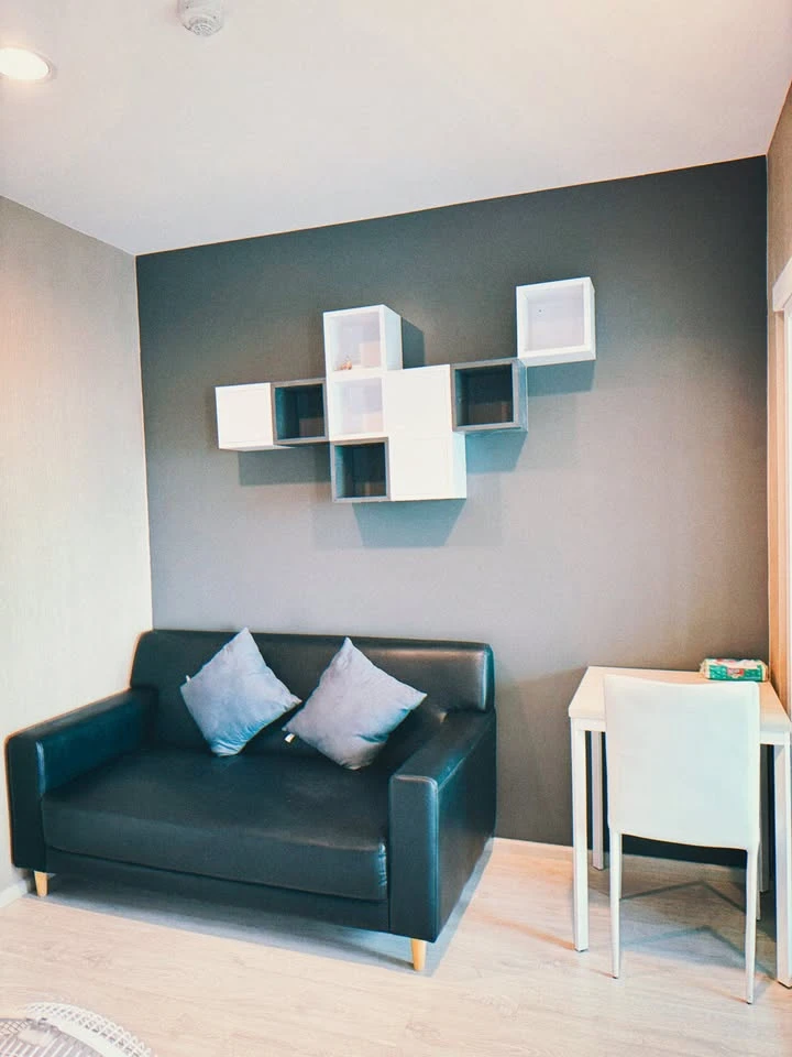 For rent: Aspire Ratchada-Wongsawang, 12th floor, beautiful view, fully furnished, reserve now, don't miss out!