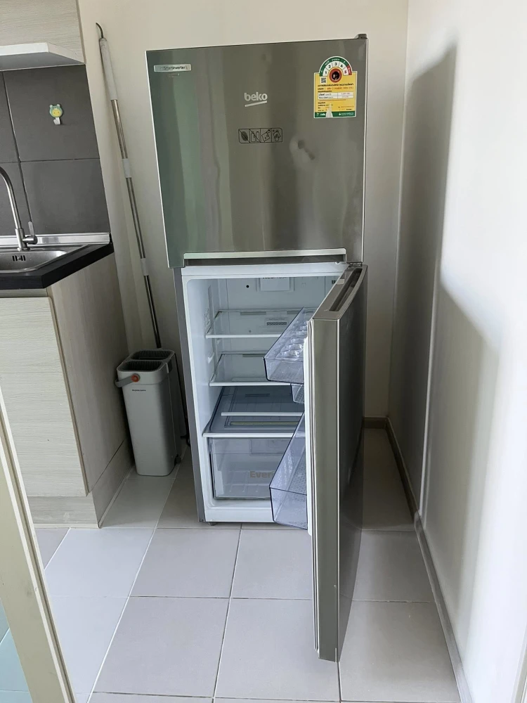 For rent: Aspire Ratchada-Wongsawang, Building B, near the fire escape, fully furnished, ready to move in