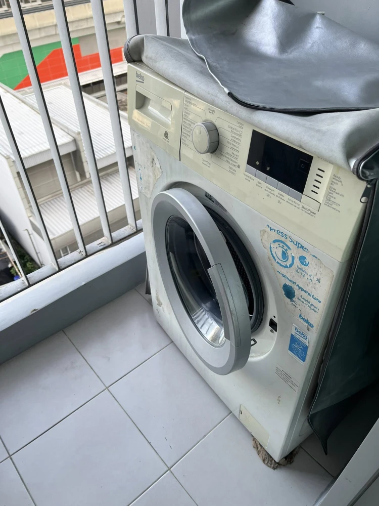 For rent: Aspire Ratchada-Wongsawang, Building B, near the fire escape, fully furnished, ready to move in