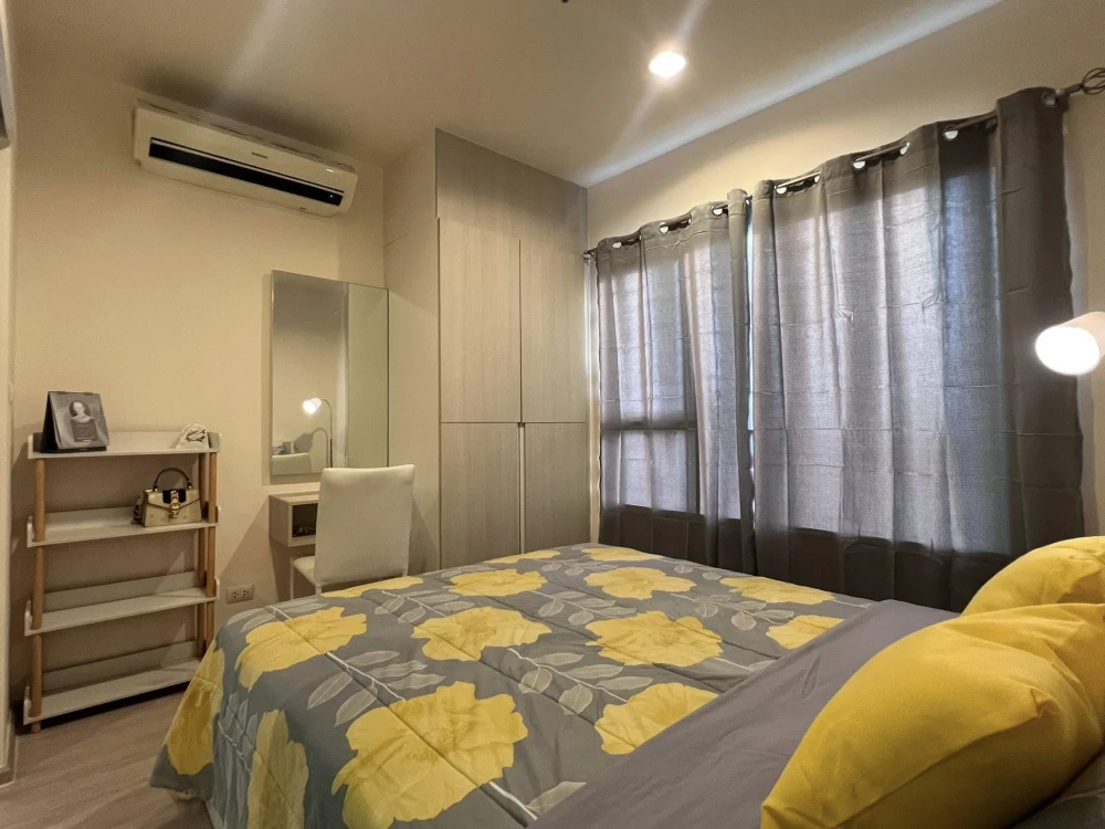 For rent: Aspire Ratchada-Wongsawang, 1 bedroom, 1 bathroom, size 26 sq m, 8th floor, complete facilities, must reserve now.