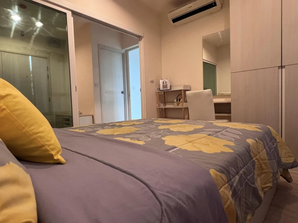 For rent: Aspire Ratchada-Wongsawang, 1 bedroom, 1 bathroom, size 26 sq m, 8th floor, complete facilities, must reserve now.