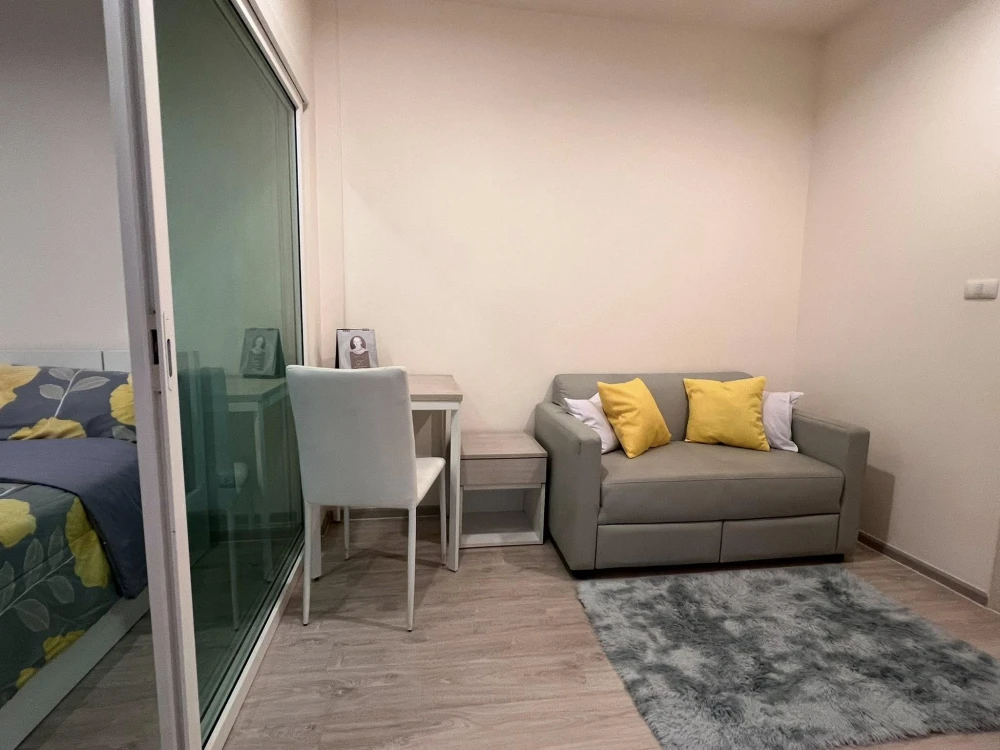 For rent: Aspire Ratchada-Wongsawang, 1 bedroom, 1 bathroom, size 26 sq m, 8th floor, complete facilities, must reserve now.