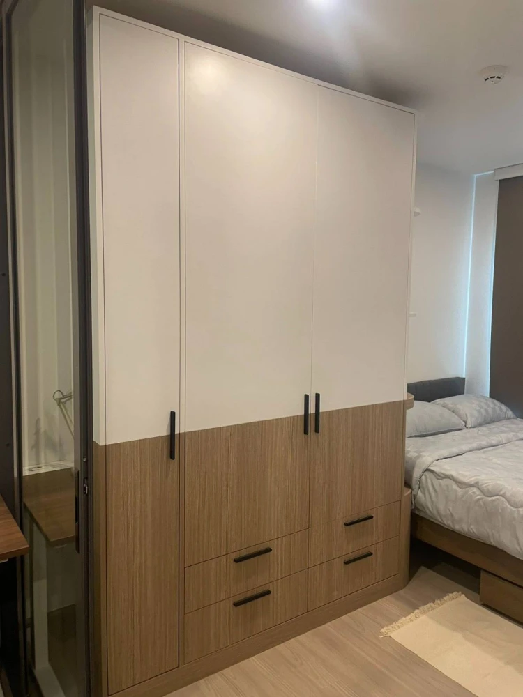 For rent: Aspire Ratchayothin, fully furnished room, move in with your bags immediately. If interested, hurry and book now. Don't miss out.