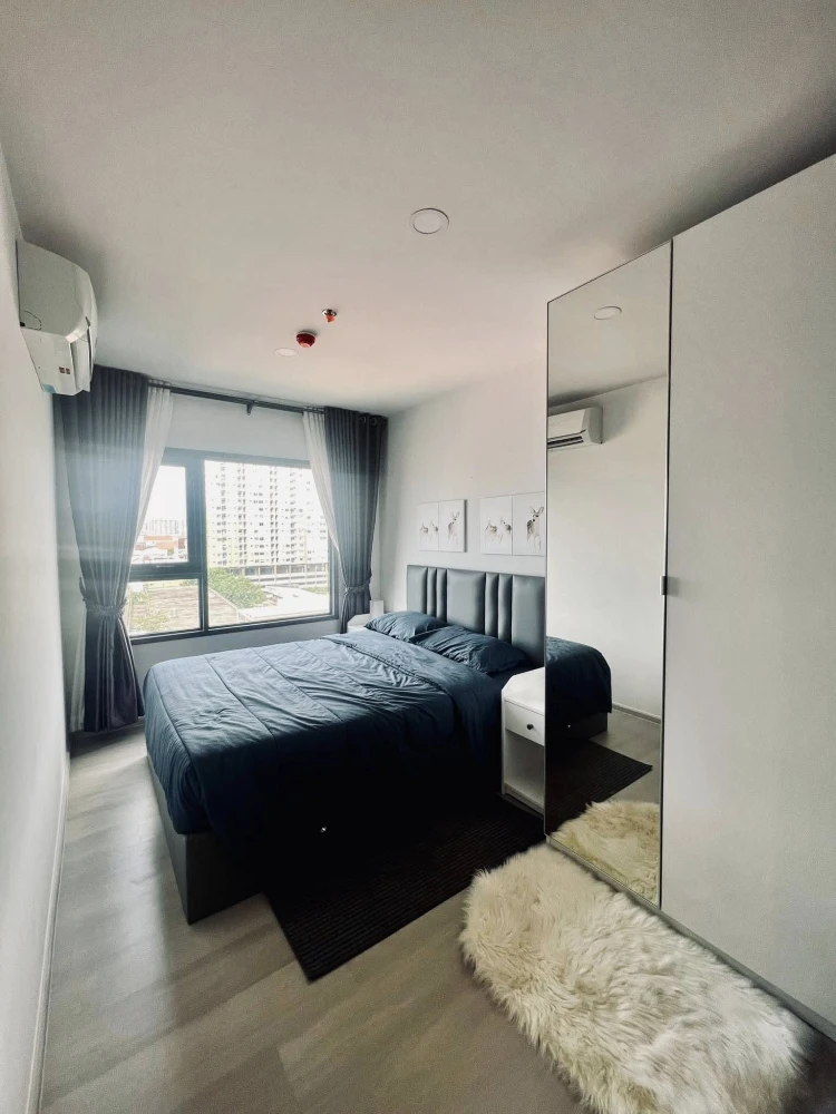 For rent: Aspire Rattanathibet - Weston, 1 bedroom, 1 bathroom, fully furnished and equipped with appliances. Good like this, reserve now.