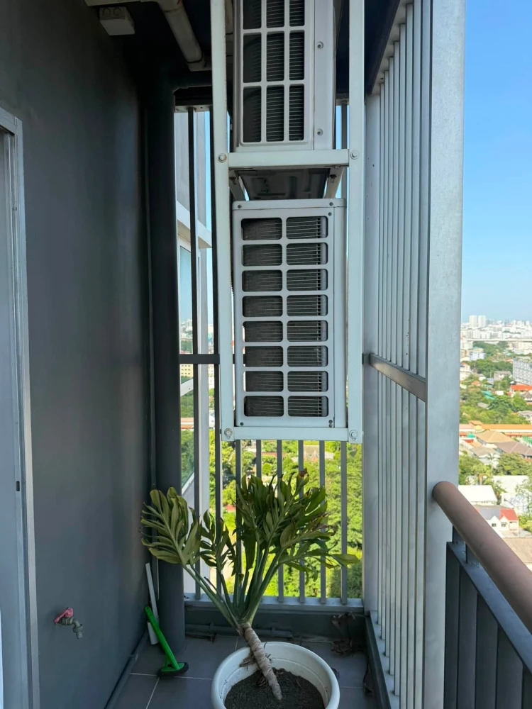 For rent: Aspire Rattanathibet 2, corner unit offering privacy and spacious living area, fully furnished. Book now!