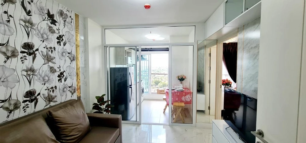 For rent: Fully furnished, inviting unit at Aspire Rattanatibet, located on the 15th floor. Book now!