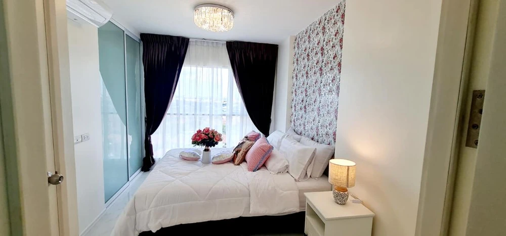 For rent: Fully furnished, inviting unit at Aspire Rattanatibet, located on the 15th floor. Book now!