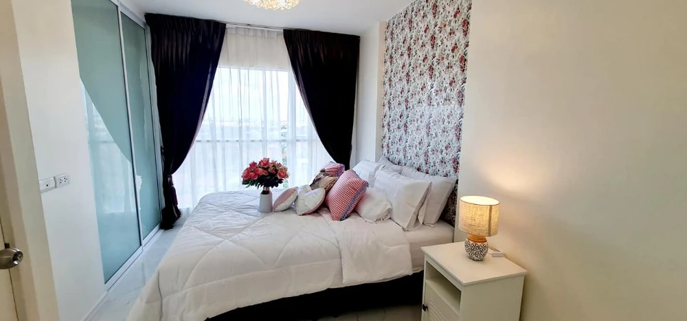 For rent: Fully furnished, inviting unit at Aspire Rattanatibet, located on the 15th floor. Book now!