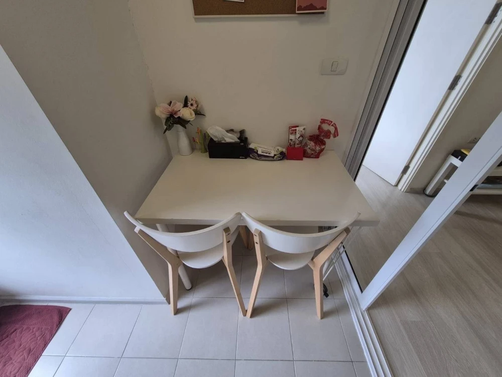 For rent: Aspire Rattanatibet, a nice room on the 16th floor, fully furnished, beautiful city view, not blocked. Good like this, reserve now.